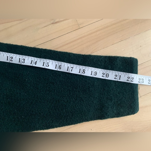 VINTAGE – Dark Green Alpine Embroidered Wool Cardigan - Picture 8 of 11